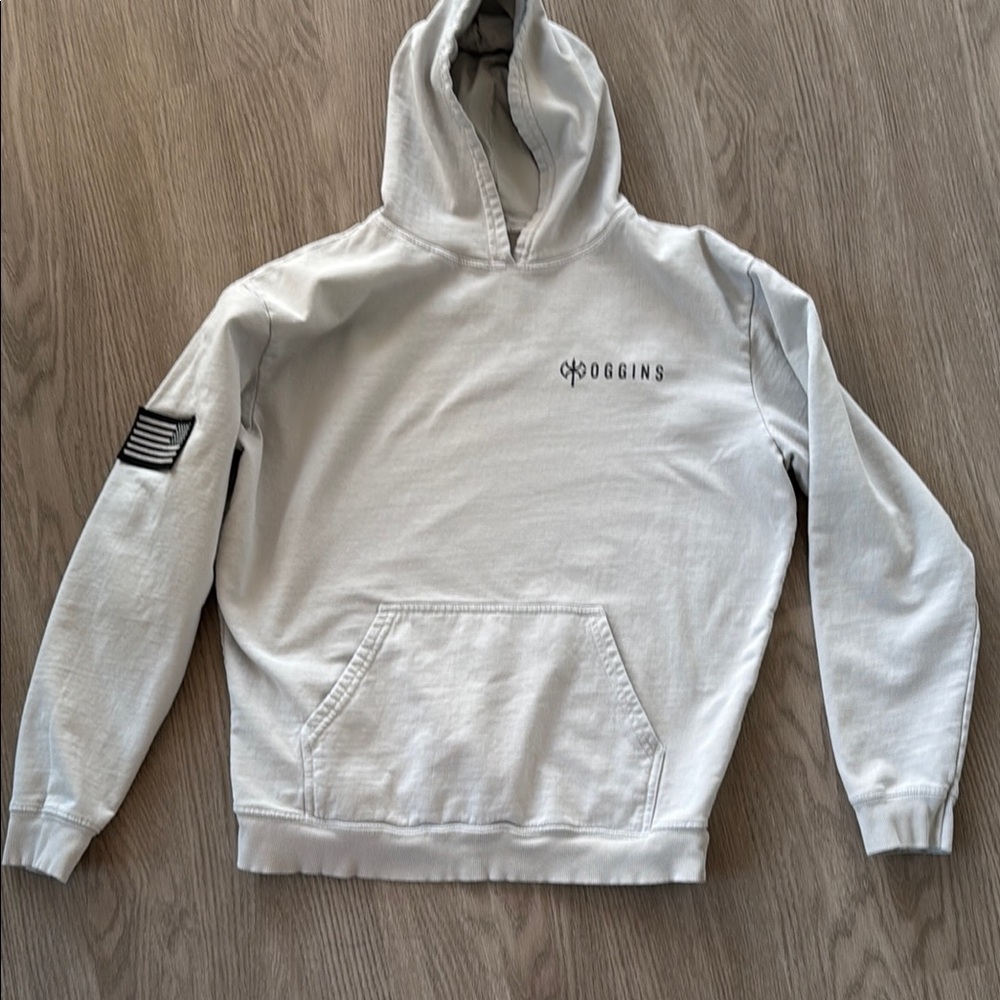 David Goggins Gray Men's Hoodie